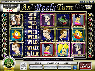 As the reel turns